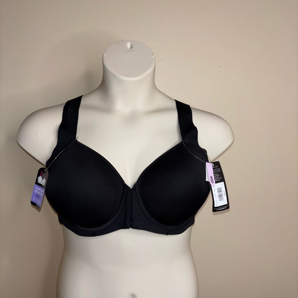 NWT Bali Black Full Coverage Bra